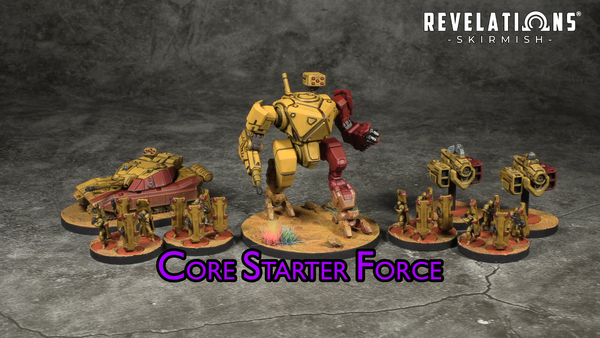 Corre Republic - Core Starter Force | Revelations: Skirmish Miniatures Game
