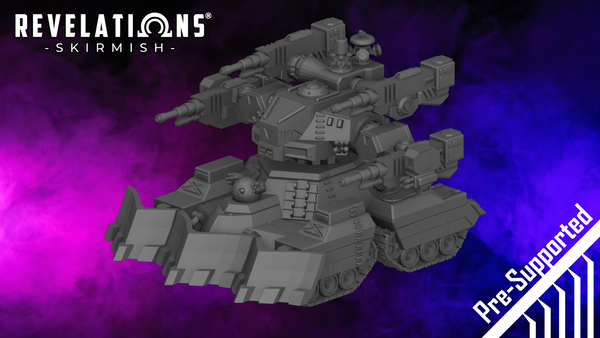 Revelations: Skirmish - Obso's Castaways "Dozer" - .stl Files (Pre-supports included)