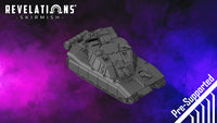 Revelations: Skirmish | Corre Republic Mars MBT and Mk III - .stl Files (Pre-Supported)