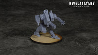 Faust Union - Anya (Crouching) WarMech | Revelations: Skirmish Miniatures Game