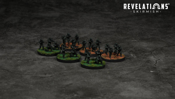 Faust Union - Conscripts Infantry | Revelations: Skirmish Miniatures Game