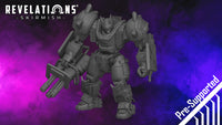 Revelations: Skirmish - Faust Union Juggernaut - .stl files (pre-supports included)