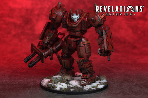 Faust Union - Juggernaut (Standing) WarMech | Revelations: Skirmish Miniatures Game